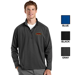 MENS PERFORMANCE STRETCH 1/2 ZIP PULLOVER
